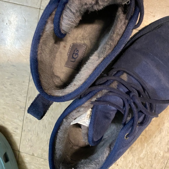Men’s navy blue UGG Boots Numel - Picture 3 of 6